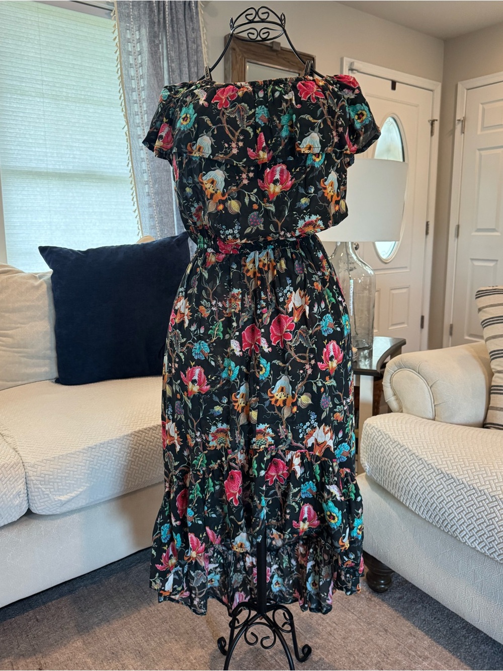 Feathers by Tolani Sierra Dress in Gardena | Size Small | NWT
